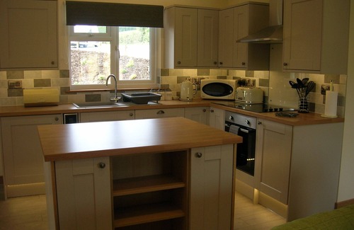 Hundred House Cabin | Woodland Lodge - A Five star luxury lodge with hot tub under cover.