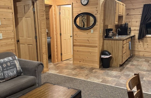 Talkeetna Cabin | Woodland View Backwoods Cabins at Susitna Lodge