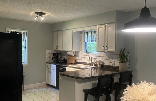 Coloma House | Woodsy Oasis w/HOT TUB & Game Room!