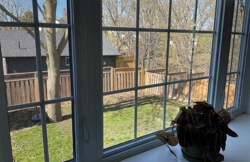 Port Hope Apartment | Work-friendly bed/sit with private deck