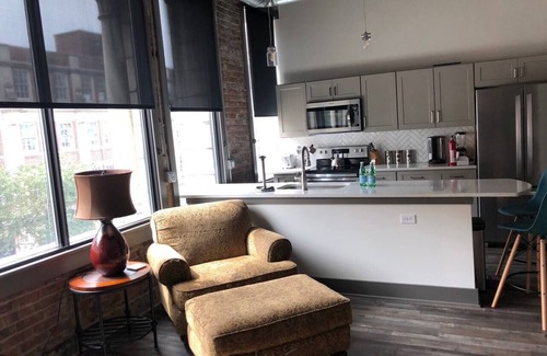 Downtown Rochester Apartment | Worldly Designed Spacious One-Bedroom Unit in Rochester's East End