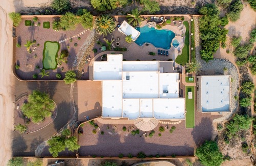 Rio Verde Foothills House | WOW! Lavish Family Desert Oasis w/HUGE Pool, Fire Pit & NEW Pickleball Court!