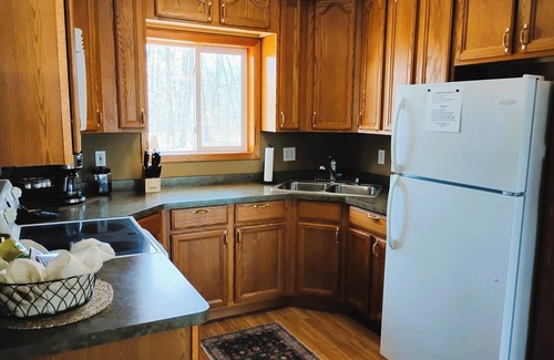 Spooner Cabin | Year Round 2 BR/2BA home on Mystery Lake! Fishing, Boating, ATVing, Campfires!