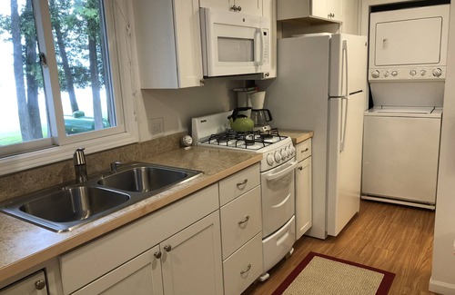 Maple City Cottage | "Yellow Cottage" on the Sunset Side (East side) of Beautiful Big Glen Lake