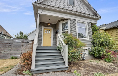 Boise House | Yellow Door at the Heart of Famous Mississippi Ave