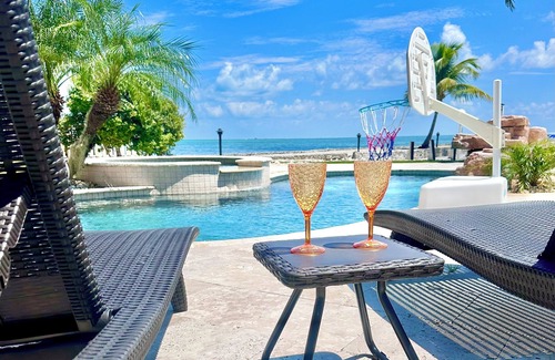 Upper Matecumbe Key House | Your Oceanfront Islamorada Retreat with Pool & Private Boat Basin!