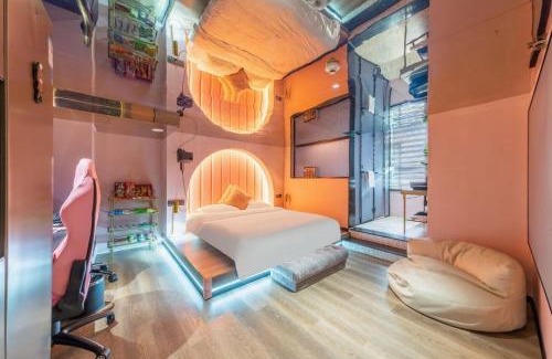 Haizhu Hotel | Yueta X E-sports Hotel (Guangzhou dongxiaonan subway station store)