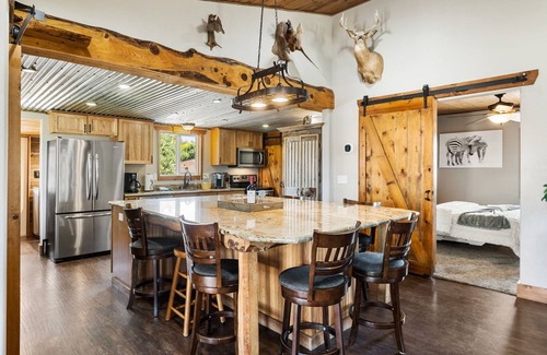 Williamson House | Zebra Ranch Vacation Rental | 3-BR House Amazing Animal Experience, Prescott | Mtn View Trails Spa BBQ