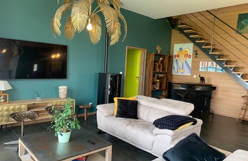 Dragey-Ronthon Cottage | Zen Escape: Contemporary 4-bedroom house with terrace view of Mont Saint-Michel Bay