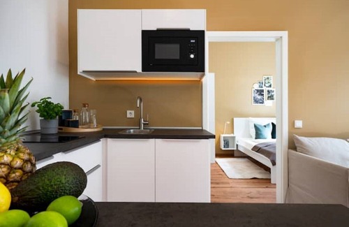Nauwieser Viertel Apartment | Zentrales 40-qm-city-apartment für 4 Pers