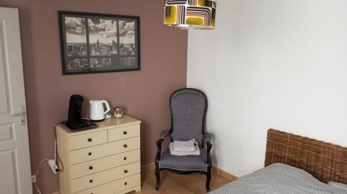 Étage prive avec Chambre, salle de bain, terrasse