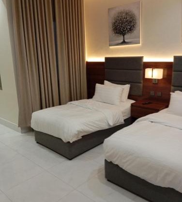 الدار للشقق المؤثثة غرفه 2سرير