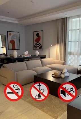 شقة فندقية فخمة- موقف أرضي خاص -دخول ذاتي