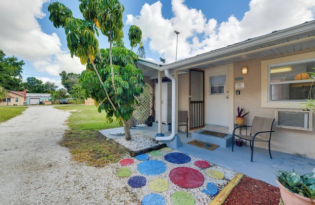 1 Mi to Nokomis Beach: Quiet Getaway w/Fire Pit