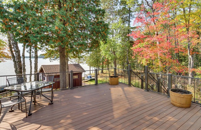 < 1 Mi to Trails: Wooded Home on Eagles Nest Lake!