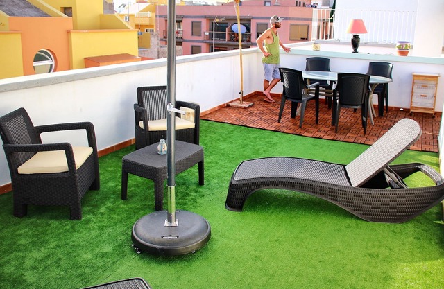 1 min from the beach in a lovely fishing town