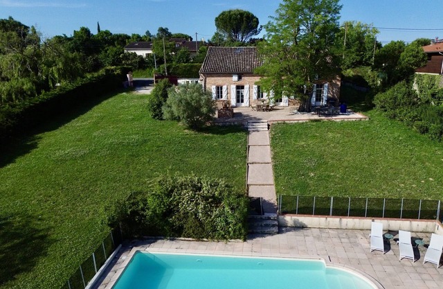 18th century house overlooking the Pyrenees