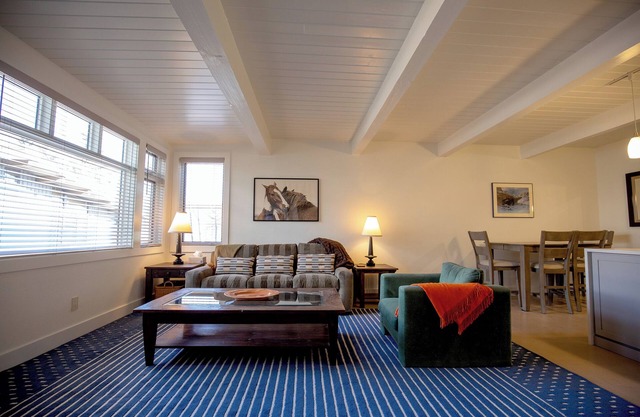 2-bedroom ski in ski out condo in Snowmass Village with hot tubs and sauna