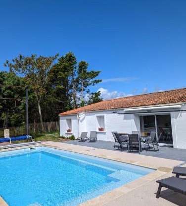 2 maisons privatives avec piscine et spa