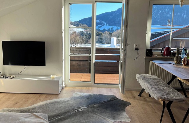 2-Zimmer-Apart.Kuschelnest in Steibis mit BergblicknInkl Oberstaufen Plus Karte