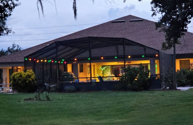 3 bedroom 2 bath house with pool n in terrific Kissimmee on 5 acre property. n