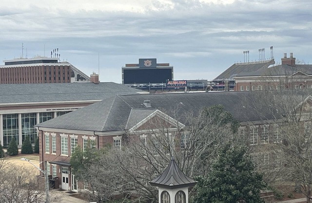 3 beds 3 baths and amazing views of Jordan Hare!