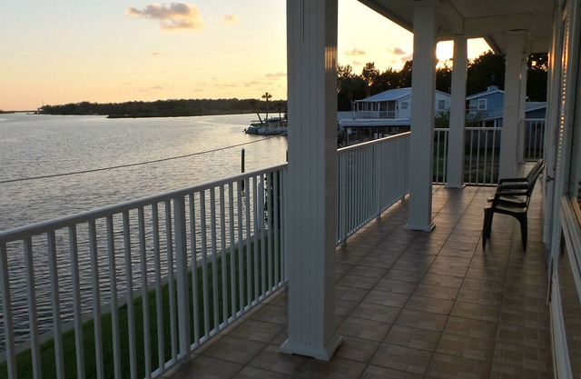 3 br 2 bath waterfront with dock, trailer parking and RV parking no hookups.