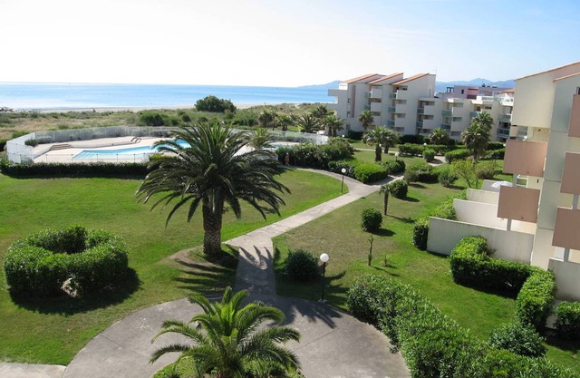 3-room apt for 6 with pool and direct beach access - Saint-Cyprien
