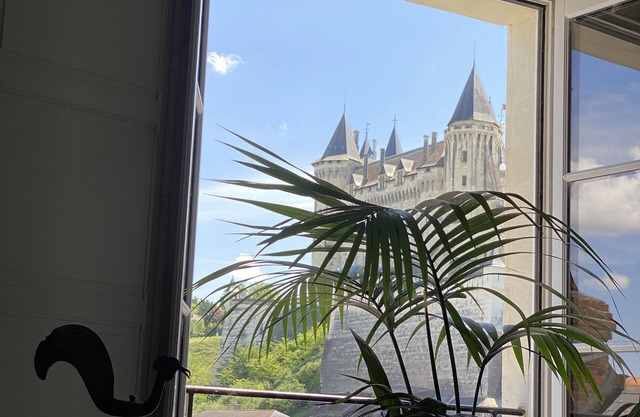 3000 sq f, in the old Saumur city , along the Loire river. Charm & great views