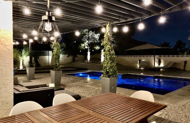 3BR Getaway w/Pool & Hot Tub Near The Strip