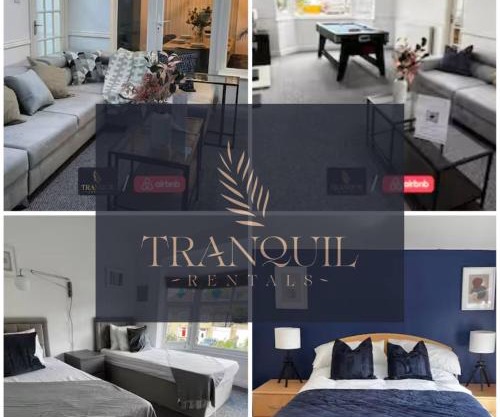 4 BDR Home By Tranquil Ventures Short Lets & Serviced Accommodation Cowley With Games Area, On-Site Parking, Central Oxford