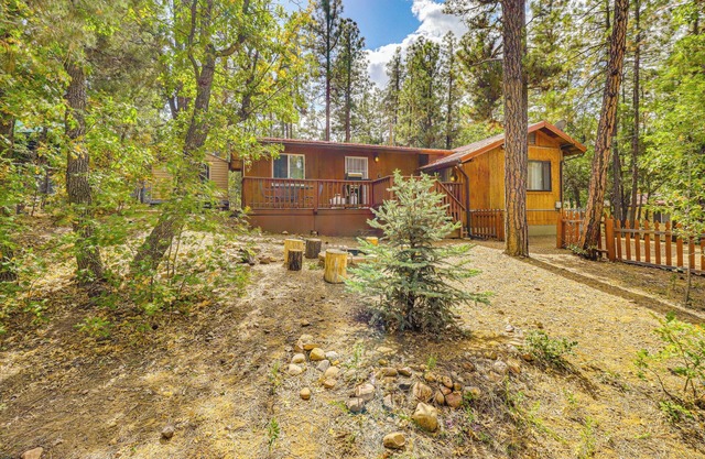 4 Mi to Rainbow Lake! Serene Home w/Deck