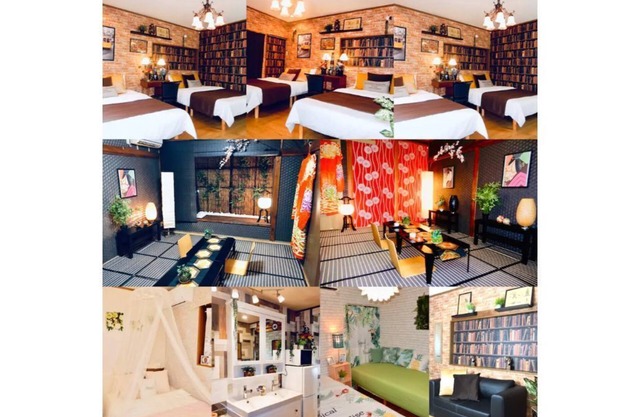 ( 5) 13 people can be accommodated in a private room! 4 bedrooms / 6 min to Kyocera Dome / 20 min to USJ / 5 min to Dotonbori / 2 min to Taisho Subway Station