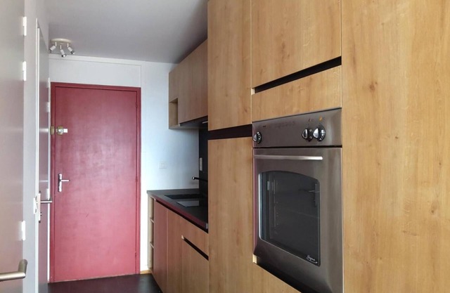 50m from ski lifts, 4th floor, view mountain, balcony, tv, ski locker, 30m², Les Arcs