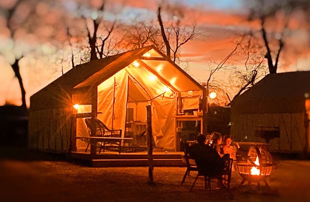 6 Blue River Camp - Glamping Cabin