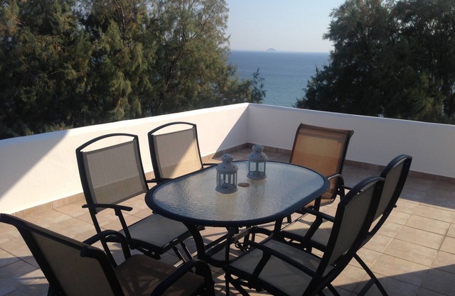 A BALCONY WITH AMAZING SEA VIEW