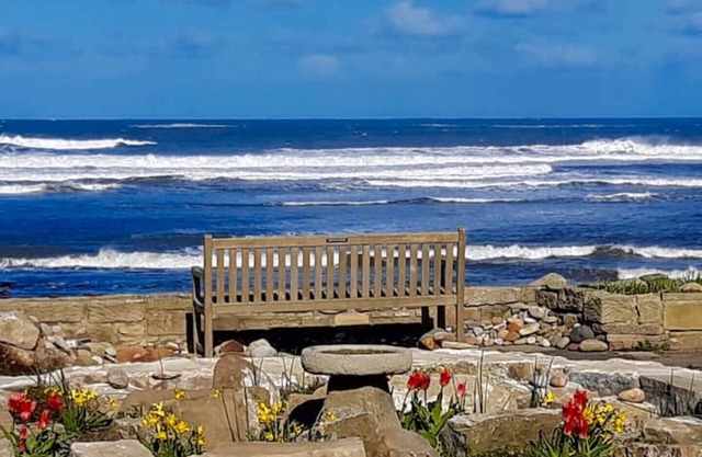 a beautiful stone-built fisherman's cottage, right by the beach