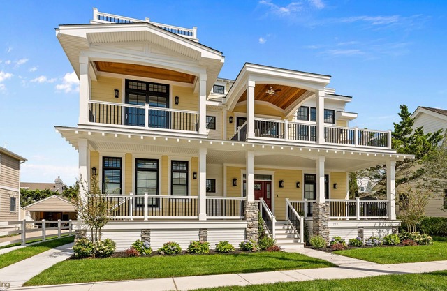 A charming five bedroom home located just 2 blocks to Stone Harbor's pristine beaches and within a block to Chelsea Place Park's playground