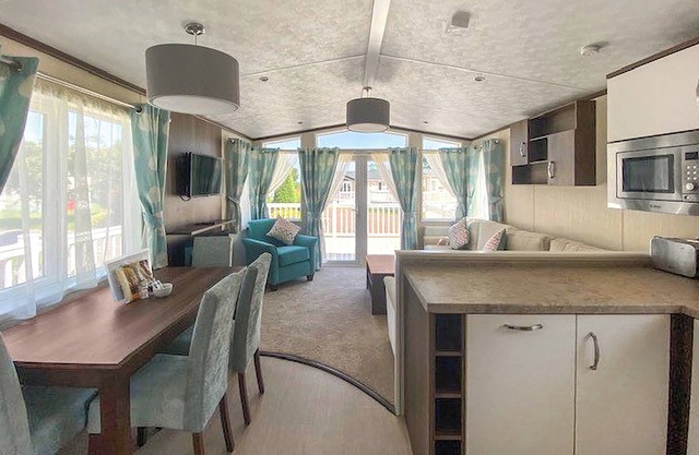 A cosy holiday home with one master double and one twin room.