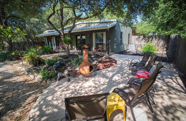 A Dog-Friendly Family Resort awaits you in the quiet Texas Hill Country