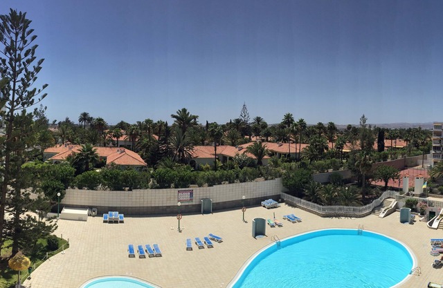 A Fantastic view. Lovely apartment located centrally in Playa del Ingles