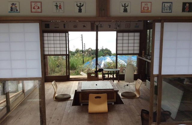 A farm surrounded by the primeval forest on the goddess island of Miyajima