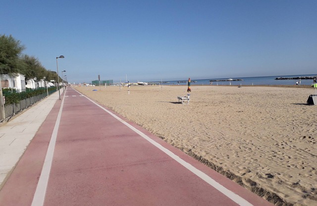 A few steps from the sea