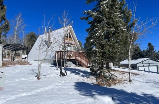 A Frame 2 story home