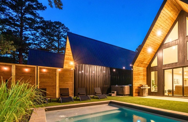 A-Frame Retreat with Pool, Hot Tub, Lake Access