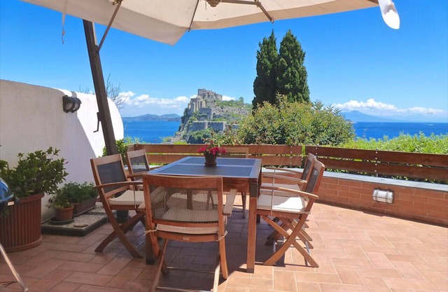 A luxury apartment with a breathtaking sea view