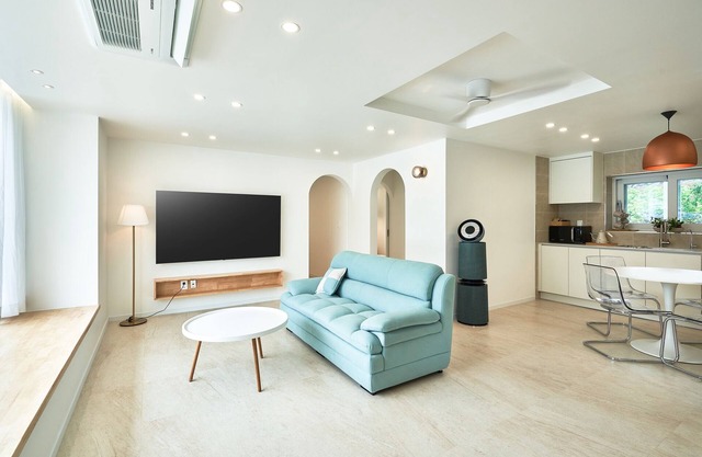 a new beautiful, clean n comfortable pension by the coasts(opt.bbq)