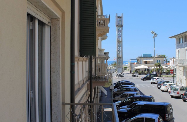 A stone's throw from the sea and inside the Carnival!