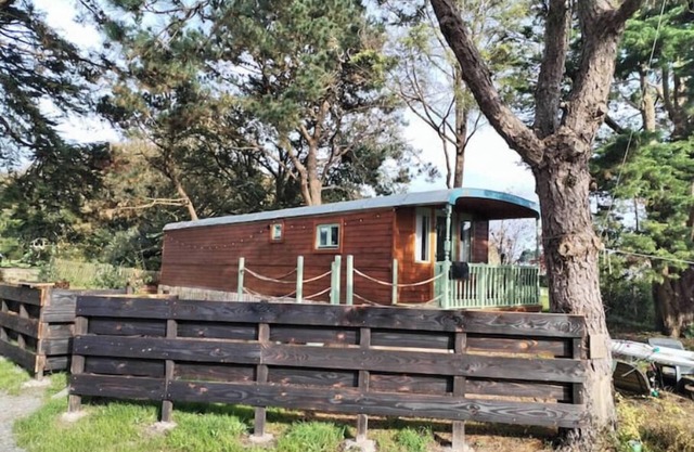 A trailer by the sea