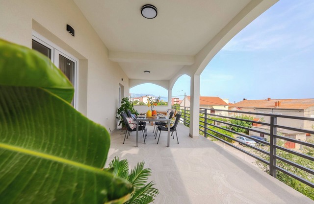 A1 luxury apartment near beach with big terrace and the sea view
